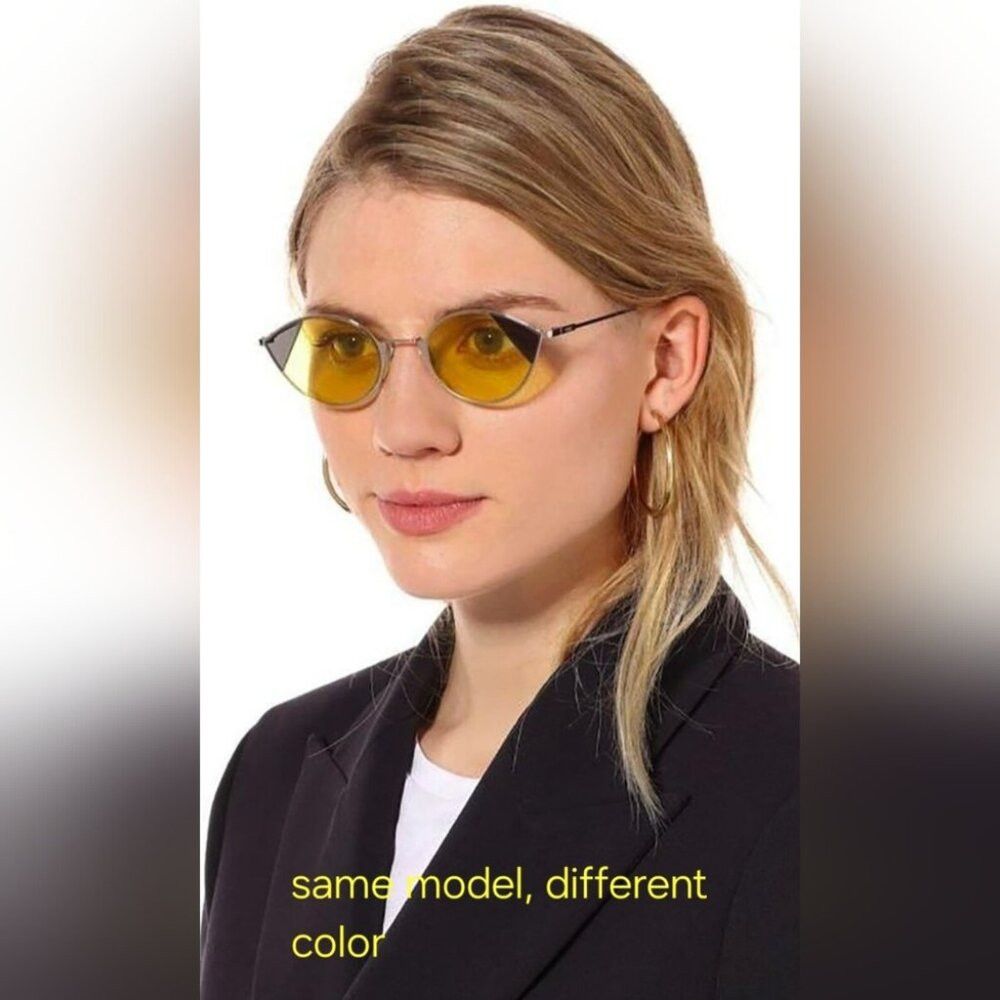 Fendi NEW Fendi Women's Sunglasses Cut Eye Rose Silver Cat Eye FF Size ONE SIZE - 1 Thumbnail