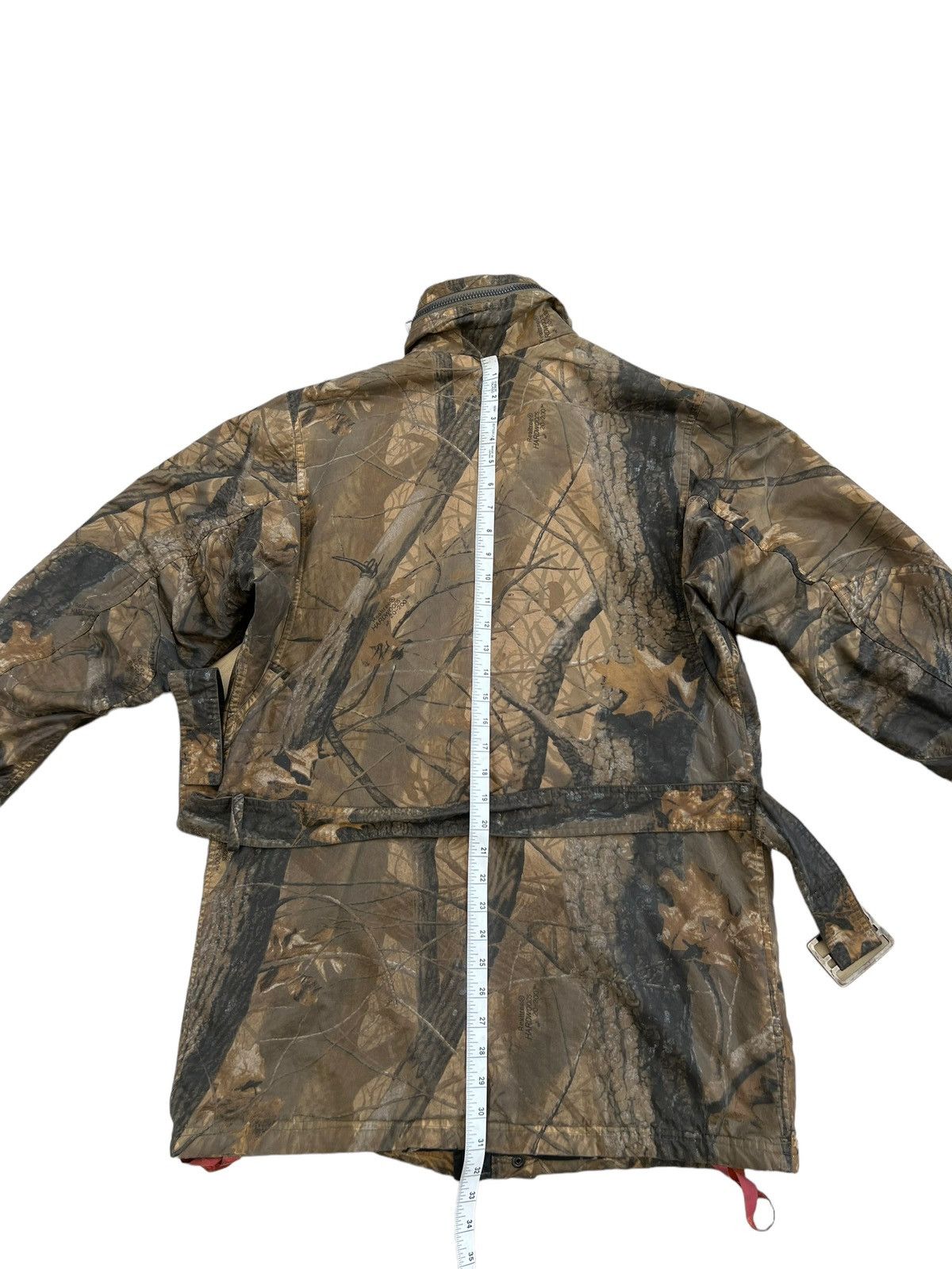 Griffin Vintage Griffin Brits X Realtree Camo Waxed Belted Jacket Size US S / EU 44-46 / 1 - 6 Thumbnail