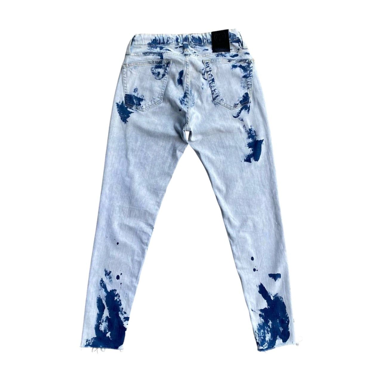 Big John × KOJIMA GENES × Kazuki Kuraishi KOJIMA KURASHIKI JAPAN X BIG JOHN PAINTED ANKLE CUT PANT Size US 28 / EU 44 - 2 Thumbnail