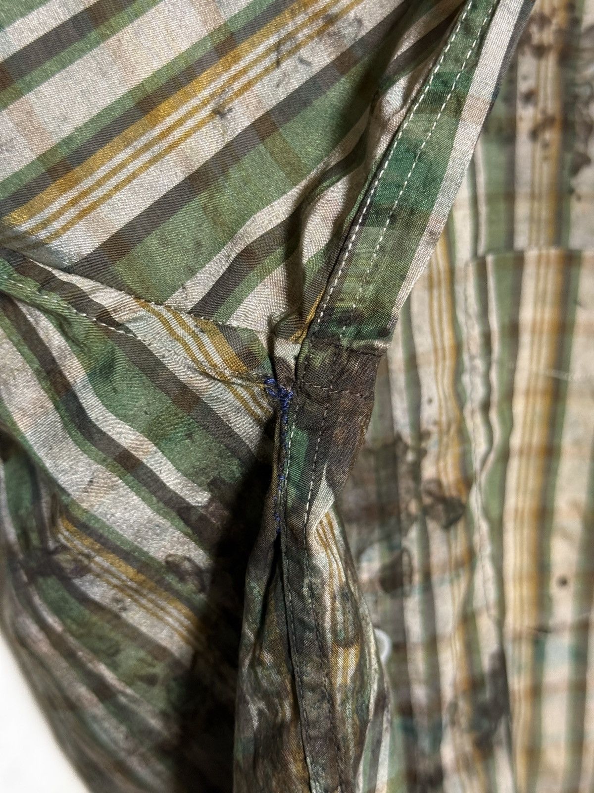 Acne Studios acne 1of1 dyed painters shimmer shirt Size US S / EU 44-46 / 1 - 10 Thumbnail