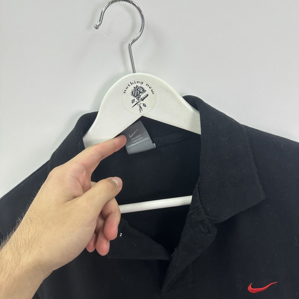 Vintage Vintage 00s Nike Embroidered logo Swoosh polo y2k rare hype Size US M / EU 48-50 / 2 - 6 Thumbnail