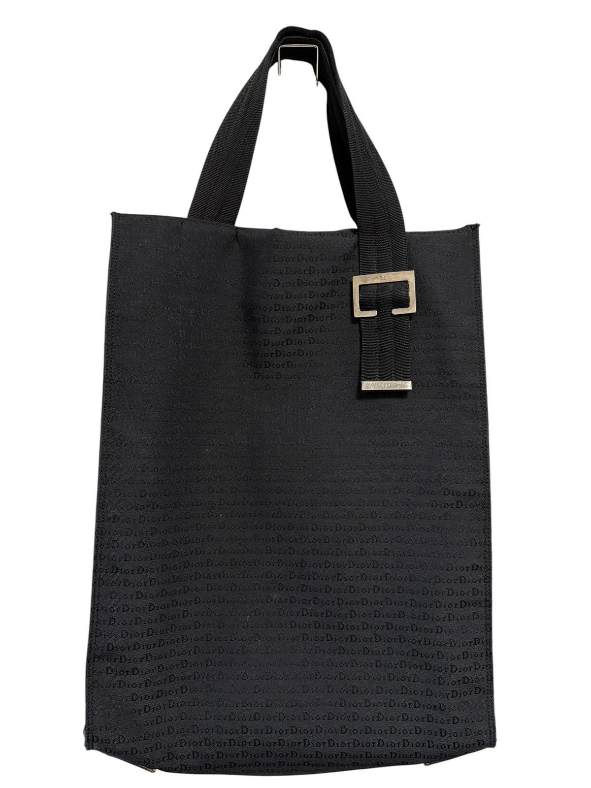 Dior × Hedi Slimane Dior Homme AW05 Hedi Era Black Drum Duffel Bag