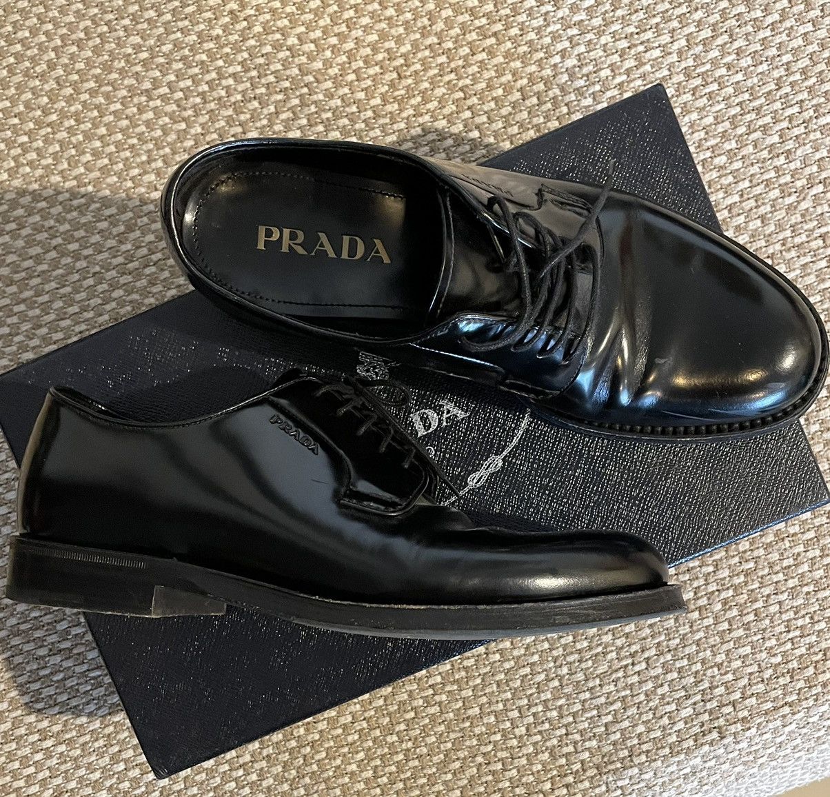 Prada Prada Derby Shoes Size US 8 / EU 41 - 3 Thumbnail