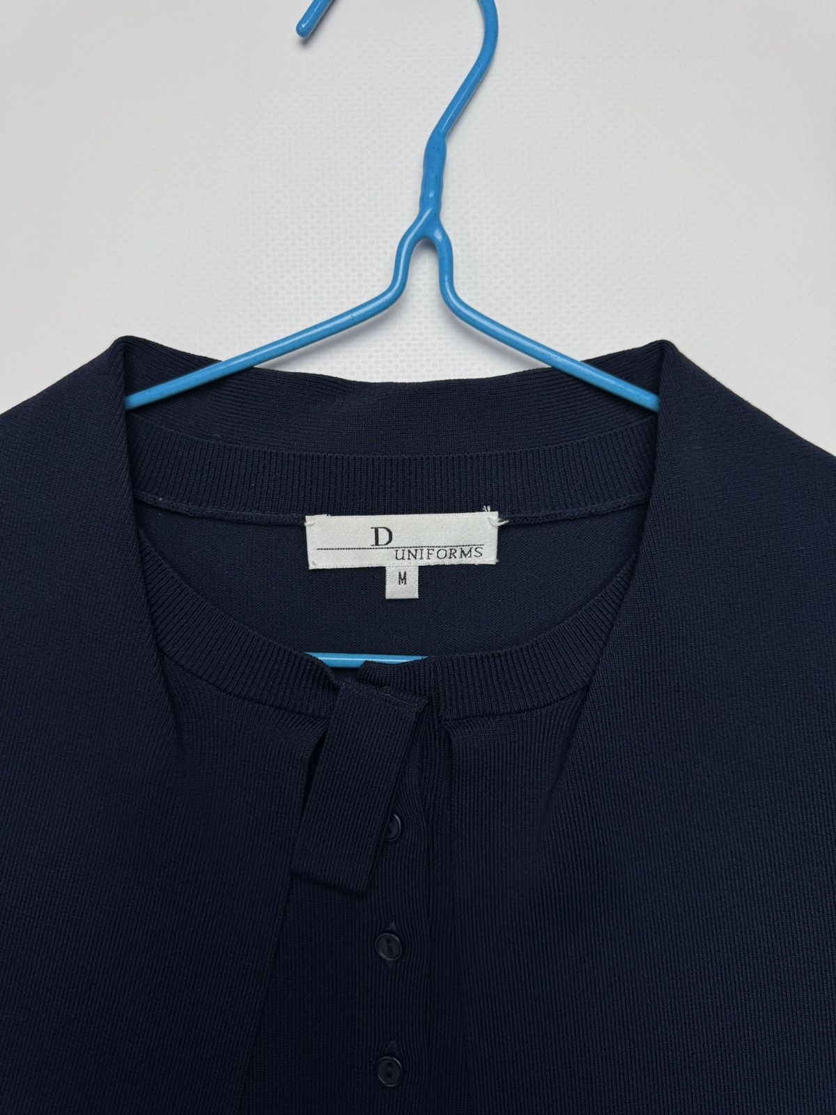 Dior Dior Uniforms Navy Knit Long Sleeve Top - Size M Size M / US 6-8 / IT 42-44 - 3 Thumbnail