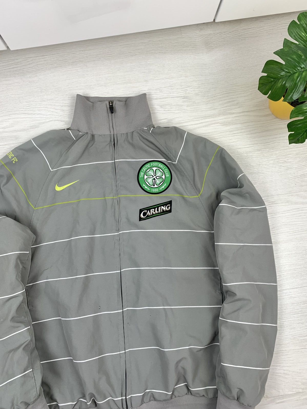 Nike × Vintage Nike CELTIC FC Vintage 2008 Mens Full-Zip Jacket Size S Size US S / EU 44-46 / 1 - 2 Thumbnail