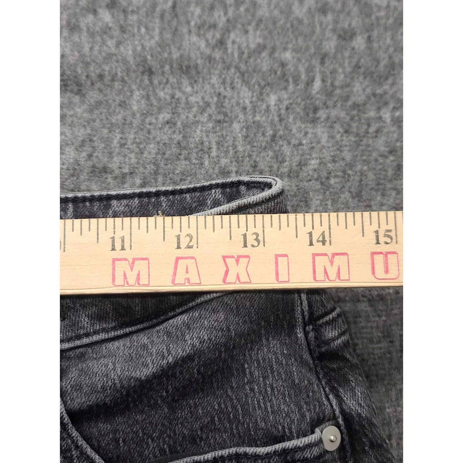 Madewell VINTAGE Madewell The Curvy Perfect Vintage Jean Womens 27x27 Skinny Tapered Leg Stretch Size 27" / US 4 / IT 40 - 4 Thumbnail
