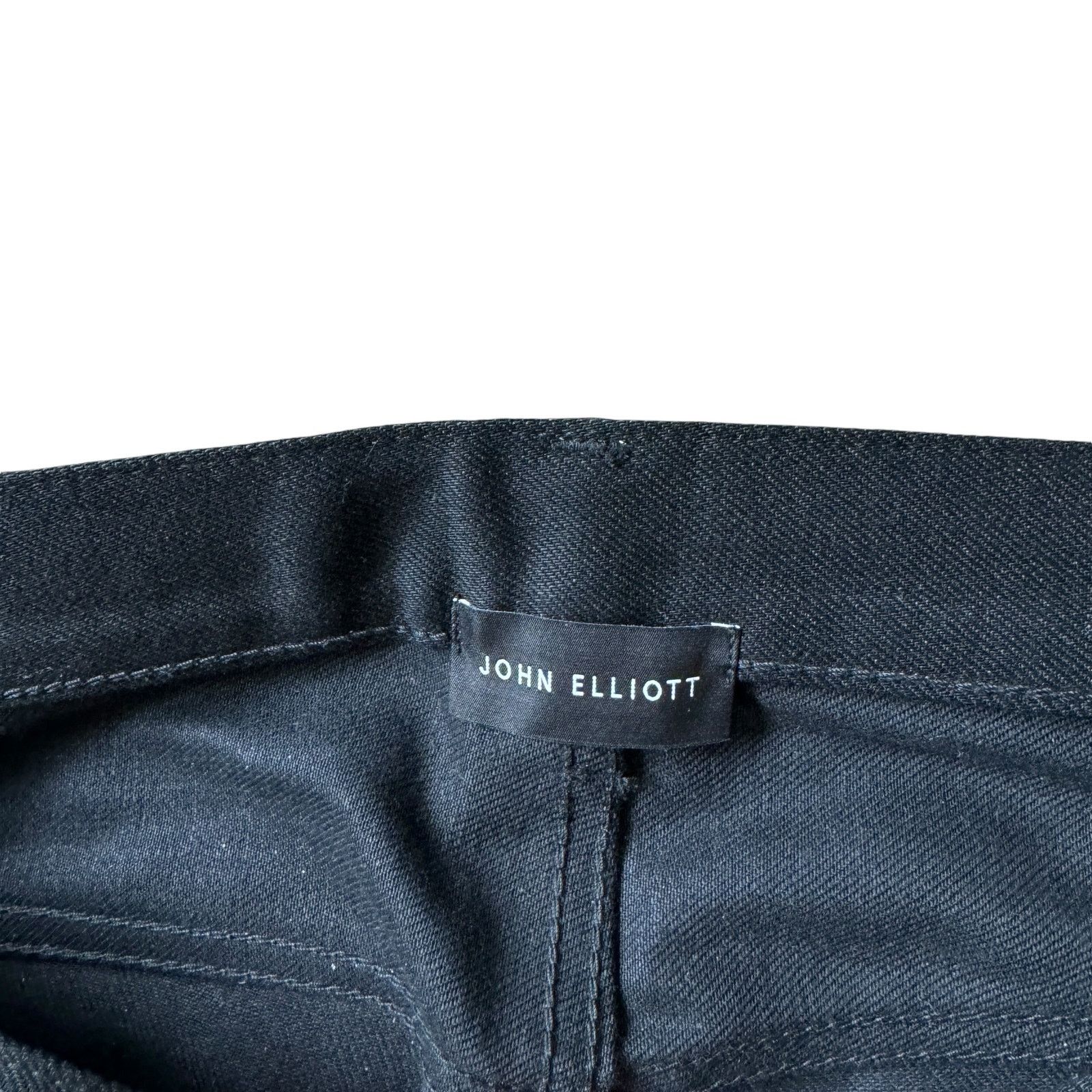 John Elliott John Elliot Straight Leg Black Jeans Size US 31 - 3 Thumbnail