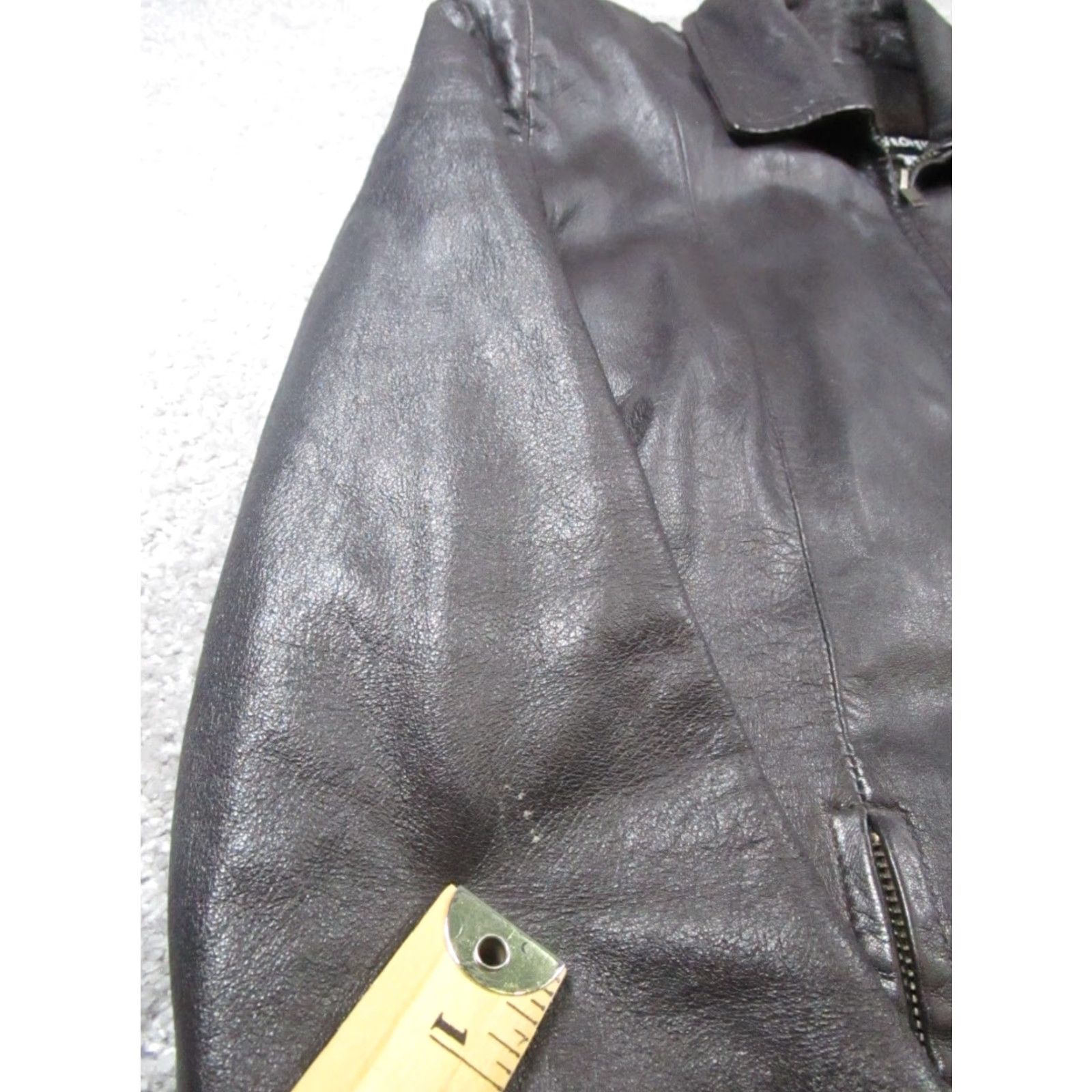Vintage VINTAGE Frontier Leather Jacket Women's Medium Brown Full Zip 90s Y2K Size M / US 6-8 / IT 42-44 - 6 Thumbnail