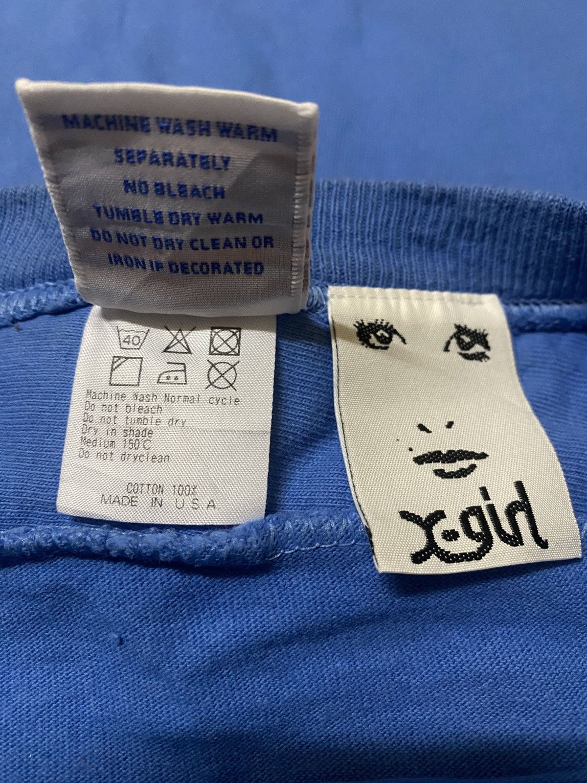 Champion Vintage Champion X X-Girl Spellout Big Logo 3 Quarter Shirt Size US M / EU 48-50 / 2 - 7 Thumbnail