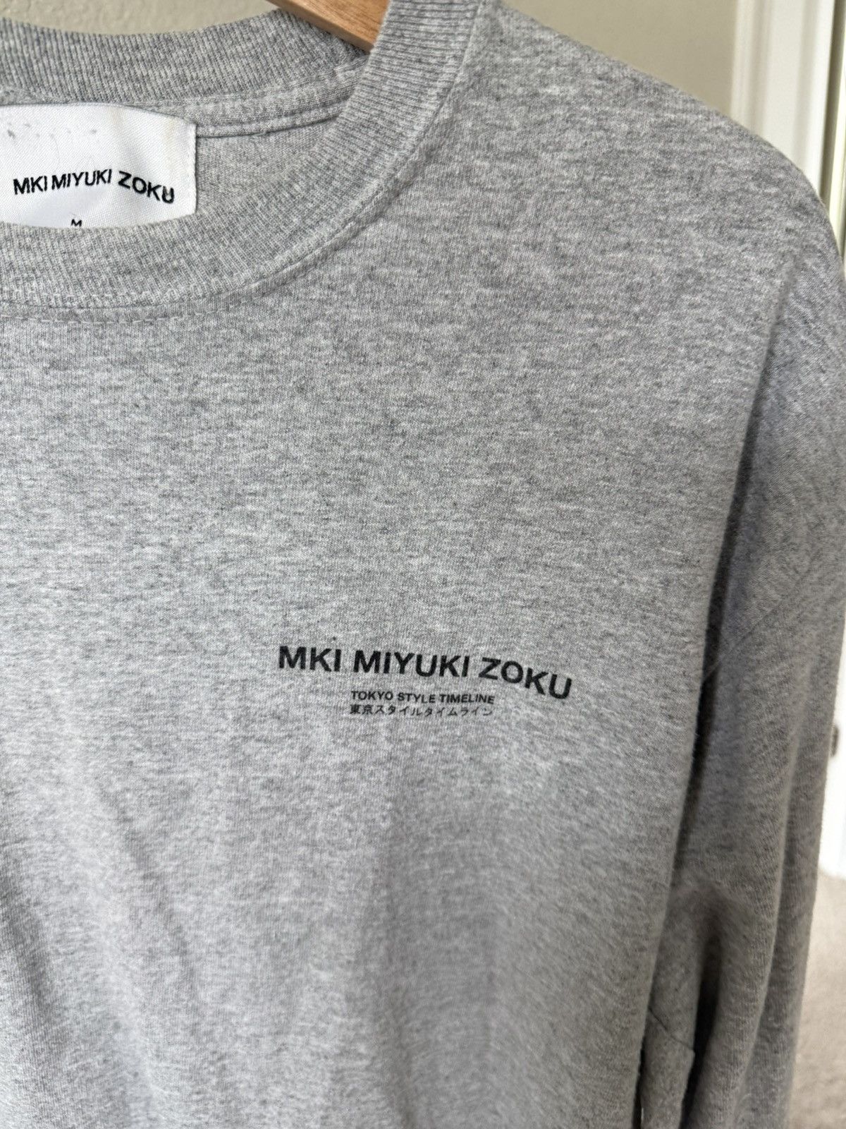 Mki Miyuki Zoku Tokyo Style Timeline L/S T-Shirt Size US M / EU 48-50 / 2 - 4 Thumbnail