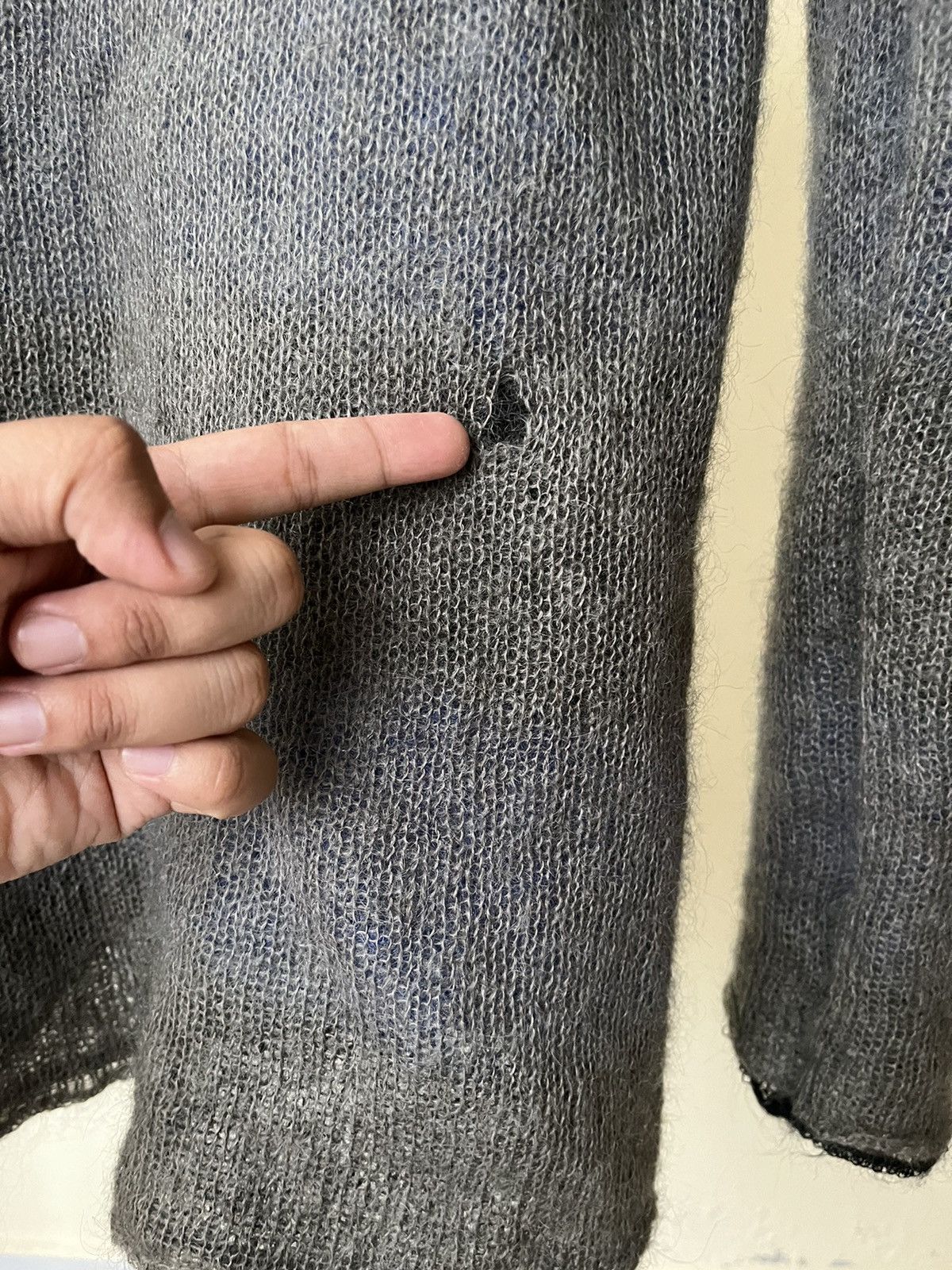 Beams Japan Rare 💥 Vintage BEAMS Kurt Kobain Oversized Mohair Reversible Size L / US 10 / IT 46 - 10 Thumbnail