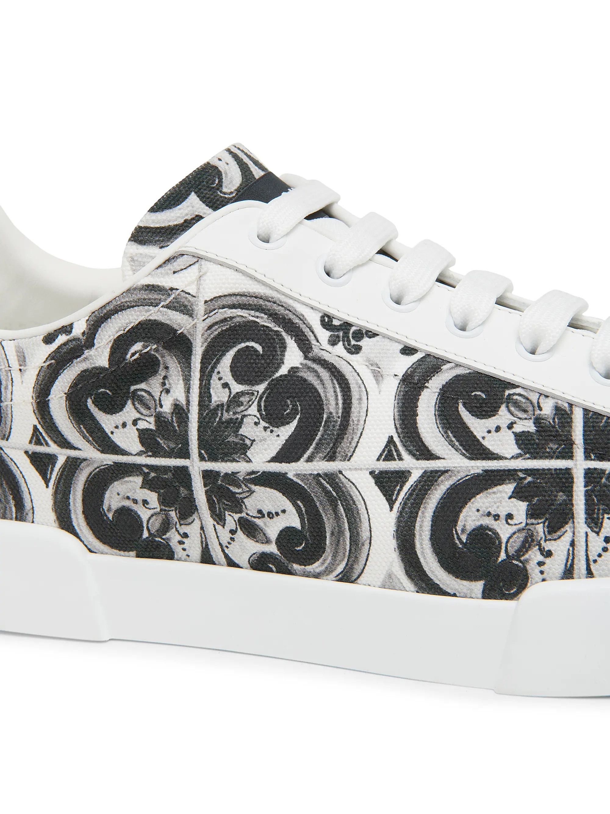 Dolce & Gabbana os11x0526 Canvas Low-Top Sneakers in Multicolor Size US 9 / EU 42 - 5 Thumbnail