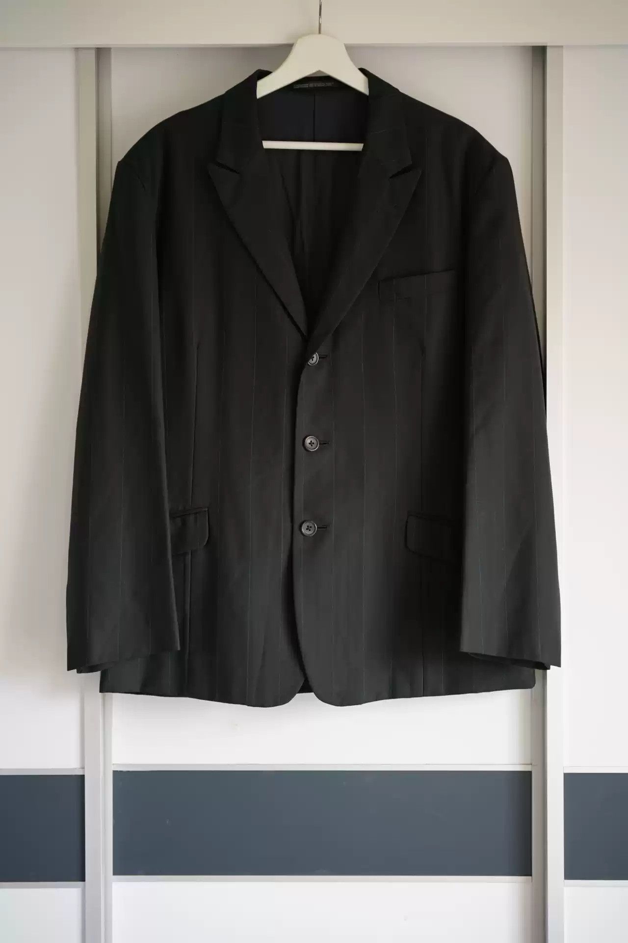 Yohji Yamamoto 95aw Rokawankan Striped Blazer