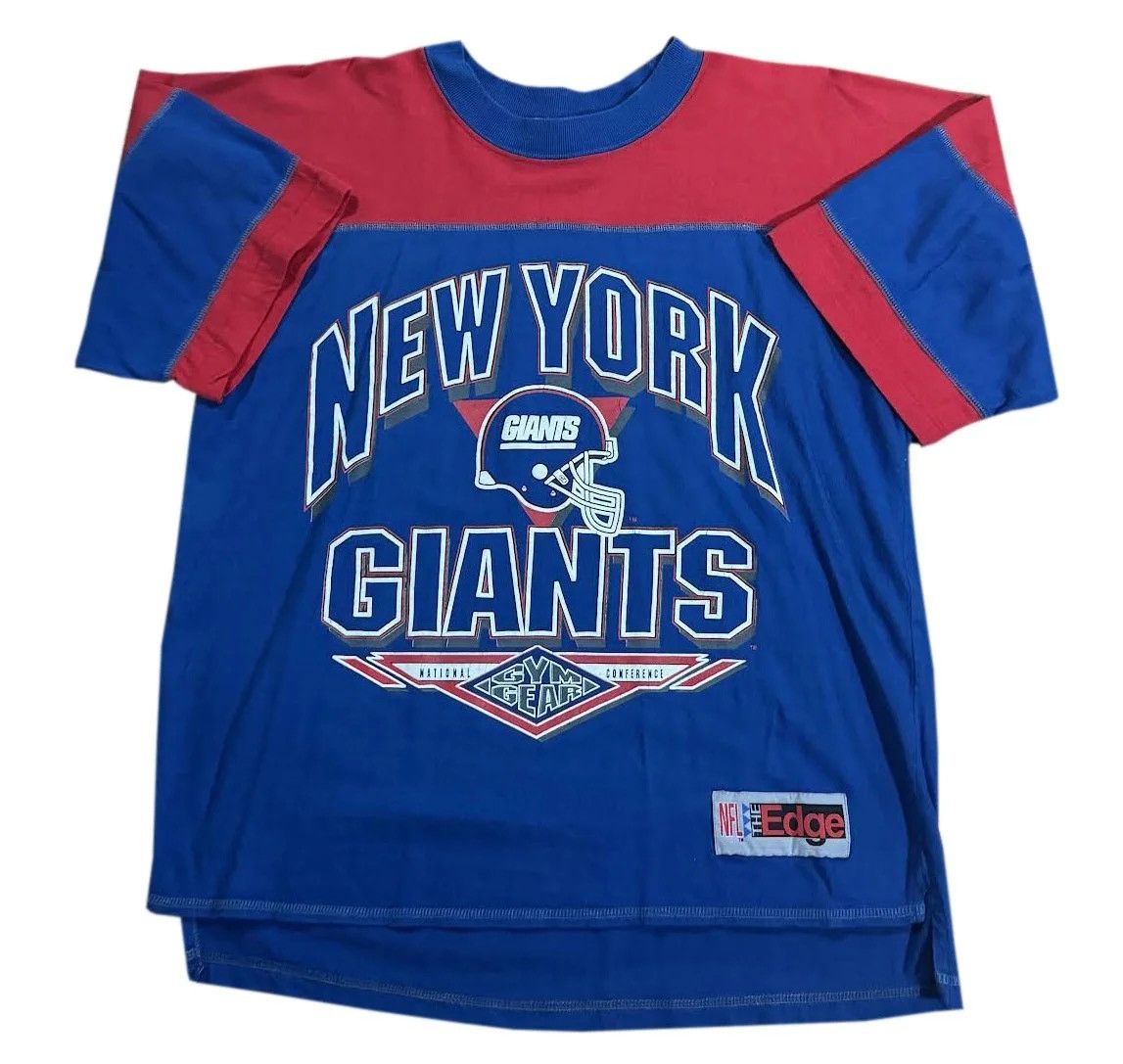 Vintage Vintage The Edge New York Giants T Shirt (Size L) Size US L / EU 52-54 / 3 - 1 Thumbnail