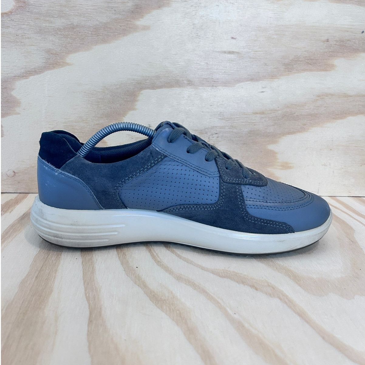 Ecco Ecco - Soft 7 Runner - Tennis Shoes - Blue - Men's - 10 Size US 10 / EU 43 - 5 Thumbnail