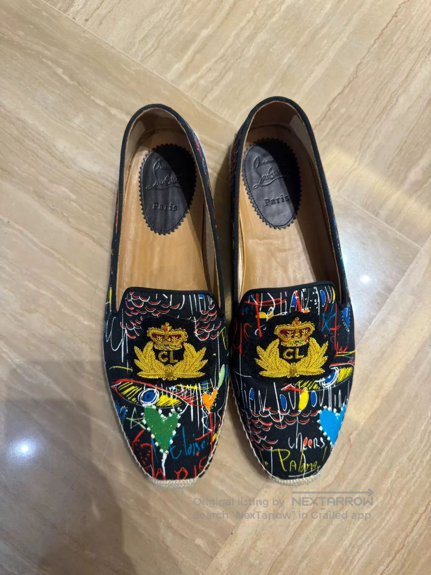 Christian Louboutin Christian Louboutin Men's Slip. Size US 10 / EU 43 - 4 Thumbnail