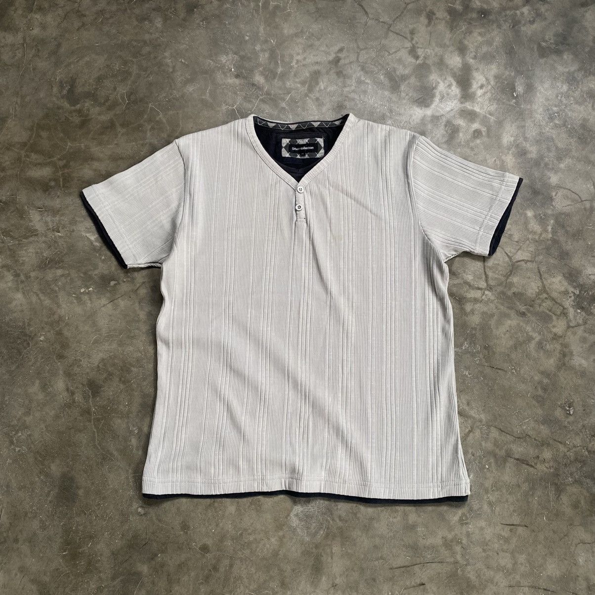 If Six Was Nine 2000s Urban Collection Vkei Style Double Layer Half Button Size US M / EU 48-50 / 2 - 1 Thumbnail