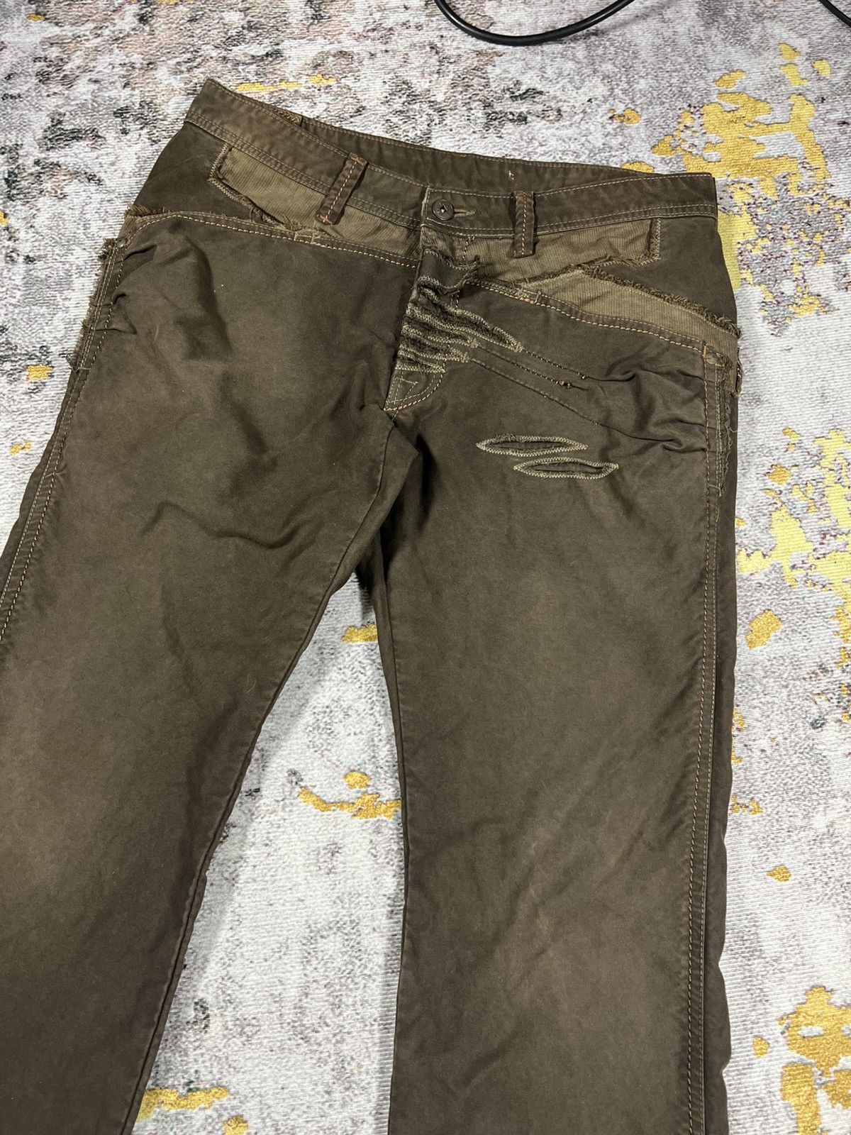 Marithe + Francois Girbaud Vintage Marithe Francios Girbaud Tactical Military Pants Size US 34 / EU 50 - 3 Thumbnail