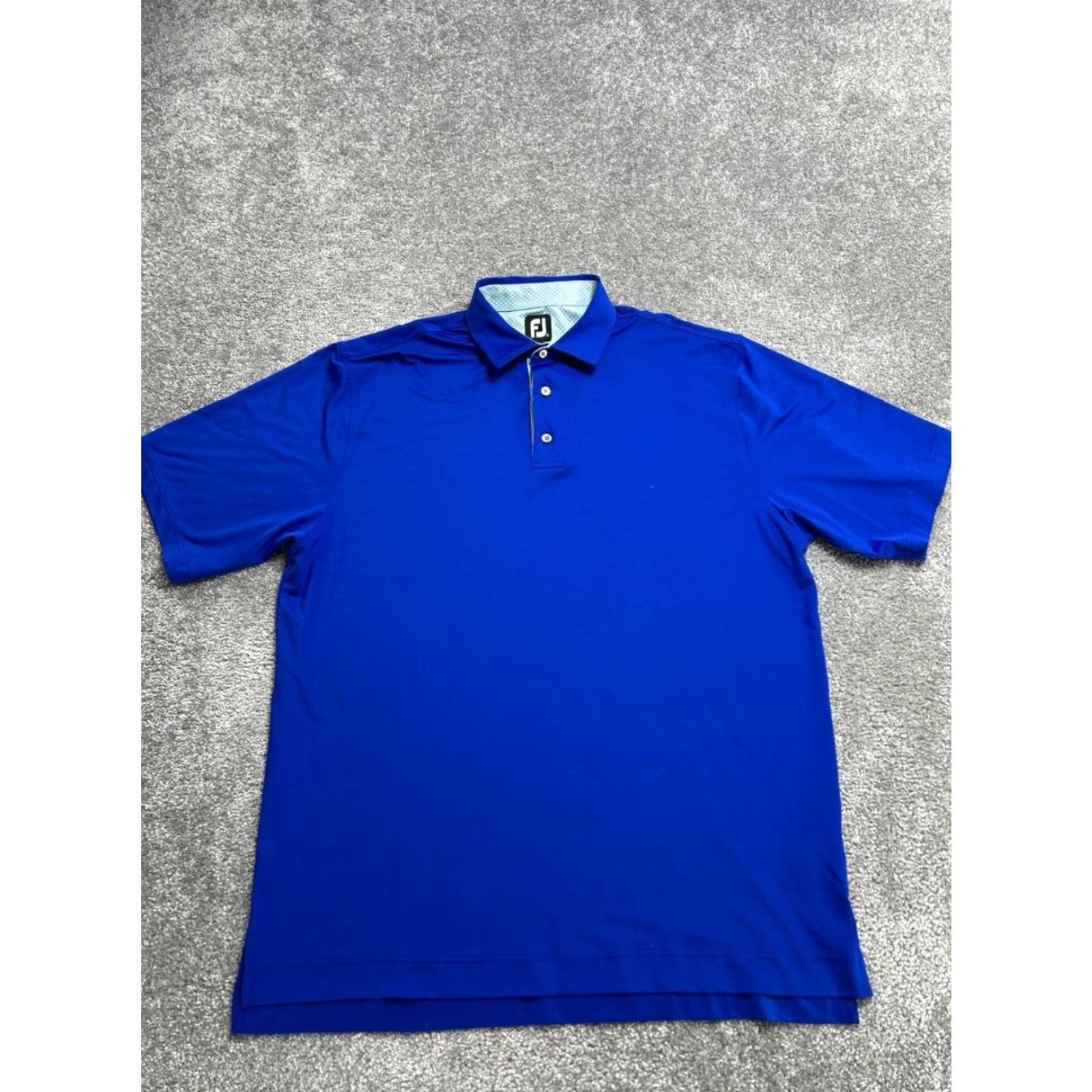 Footjoy FootJoy ProDry Polo Shirt Mens XL Blue Pique Stretch Logo Golf Tennis Sports Shirt XL Men Blue ProDry Polo FootJoy Brands Size US XL / EU 56 / 4 - 2 Thumbnail