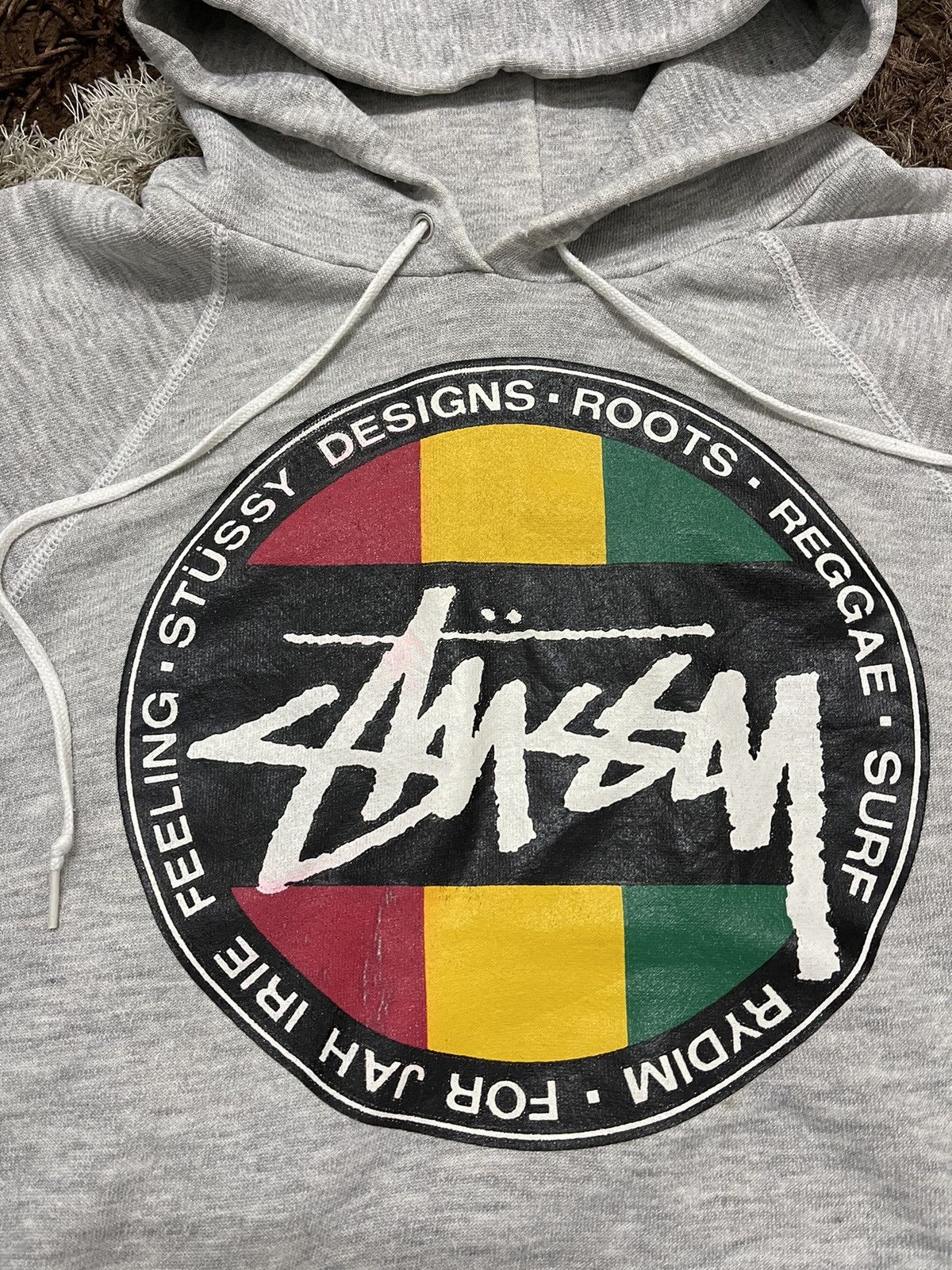 Stussy 🔥HOT🔥VINTAGE STUSSY REGGAE BIG LOGO VERY RARE Size US M / EU 48-50 / 2 - 2 Thumbnail