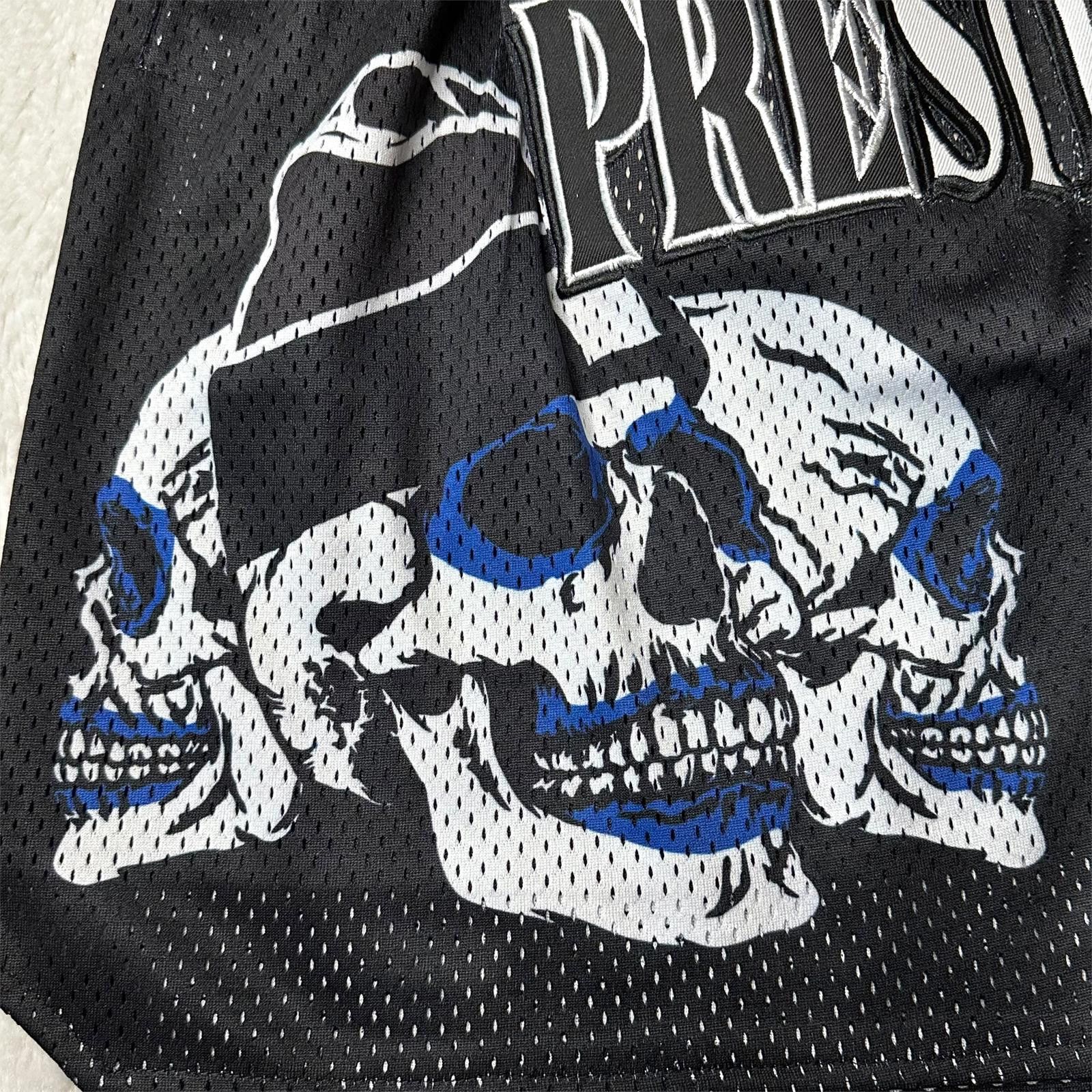 Designer NWT Headgear Dead Presidents Graphic Basketball Shorts Men S Size US 30 / EU 46 - 4 Thumbnail