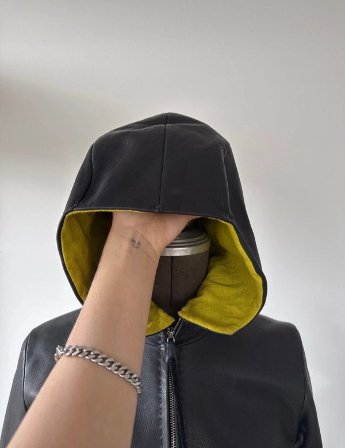 Ma+ Ma+ leather jacket with hood Size XS / US 0-2 / IT 36-38 - 4 Thumbnail