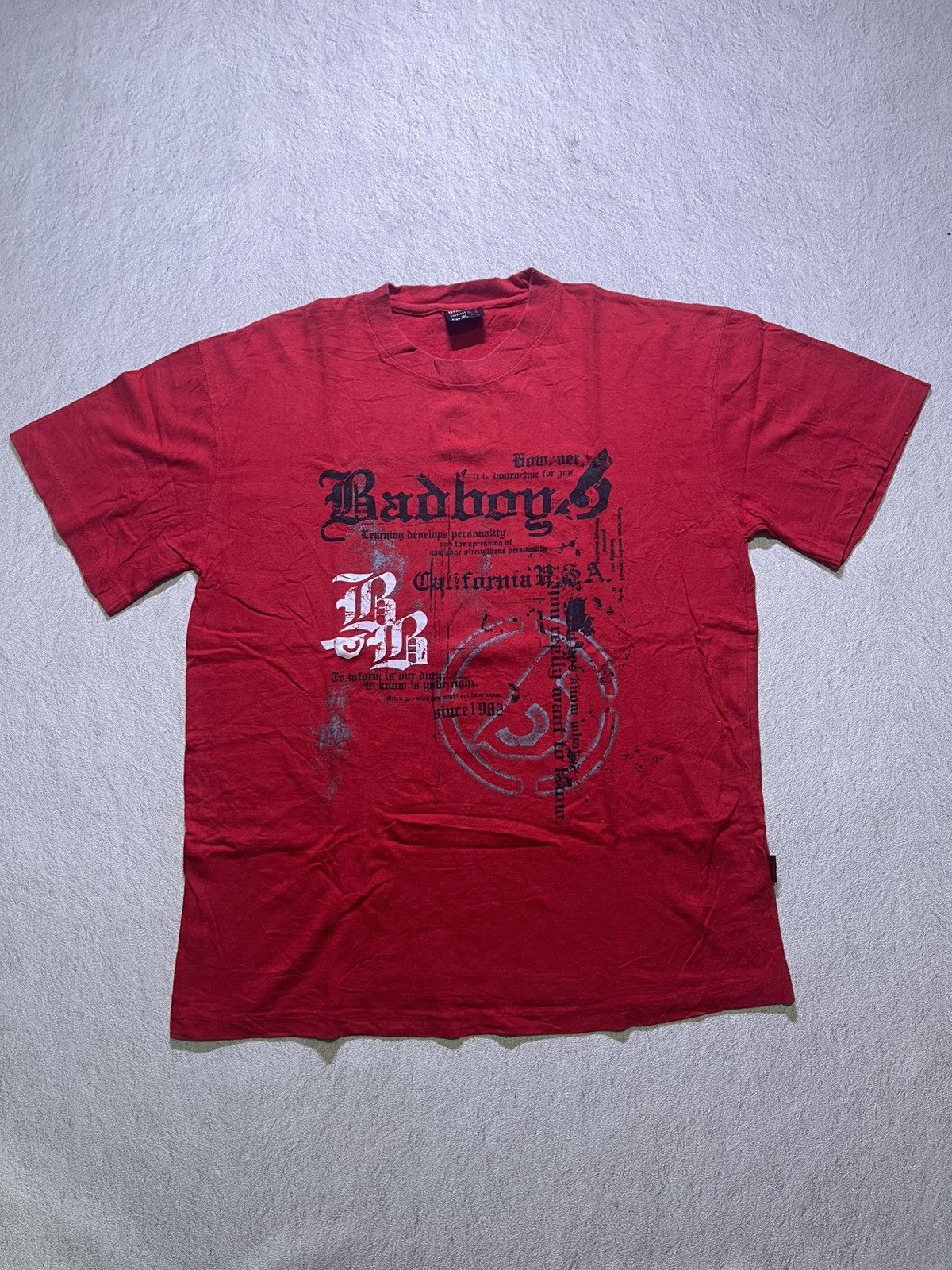 Hysteric Glamour Y2K BAD BOY short sleeve tshirt Size US L / EU 52-54 / 3 - 1 Thumbnail