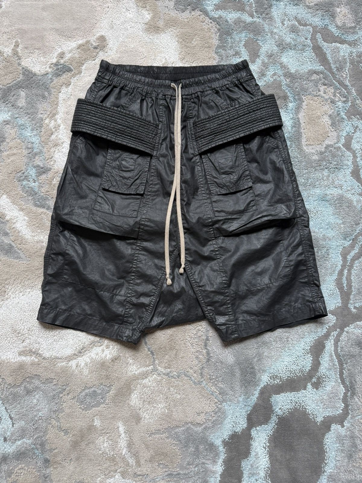 Rick Owens rick owens ss15 faun memphis cargo pods mainline black 