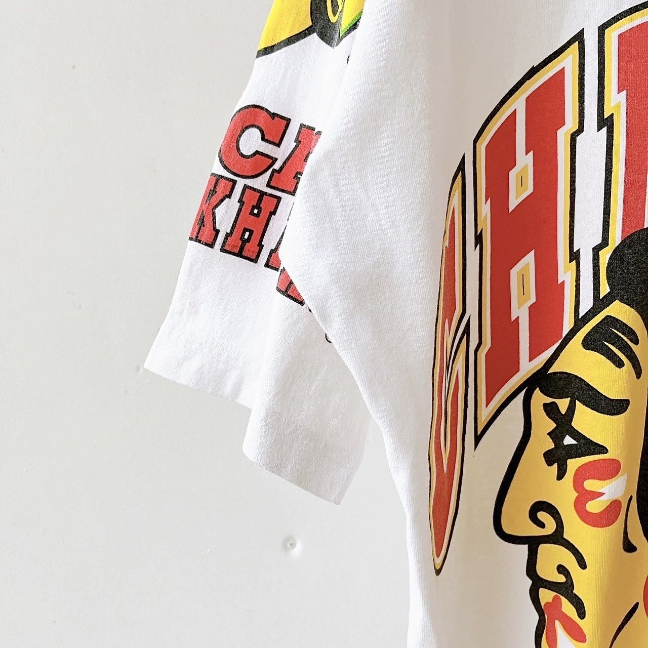 Apex One × Vintage 90s Chicago Blackhawks NHL t-shirt/ L Size US L / EU 52-54 / 3 - 5 Thumbnail