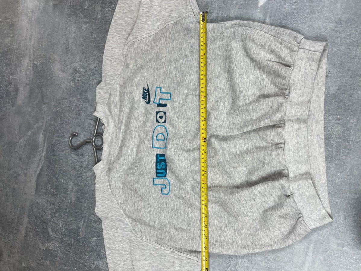 Nike 📏 Vintage 90s boxy Nike just do it gray sweatshirt 📏 Size US M / EU 48-50 / 2 - 7 Thumbnail