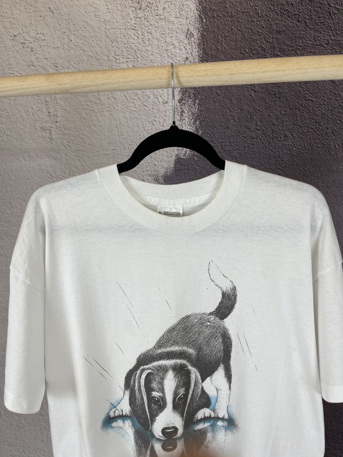 Vintage Screen Stars vintage 90s Harrison dog single stitch tee Size US XL / EU 56 / 4 - 2 Thumbnail