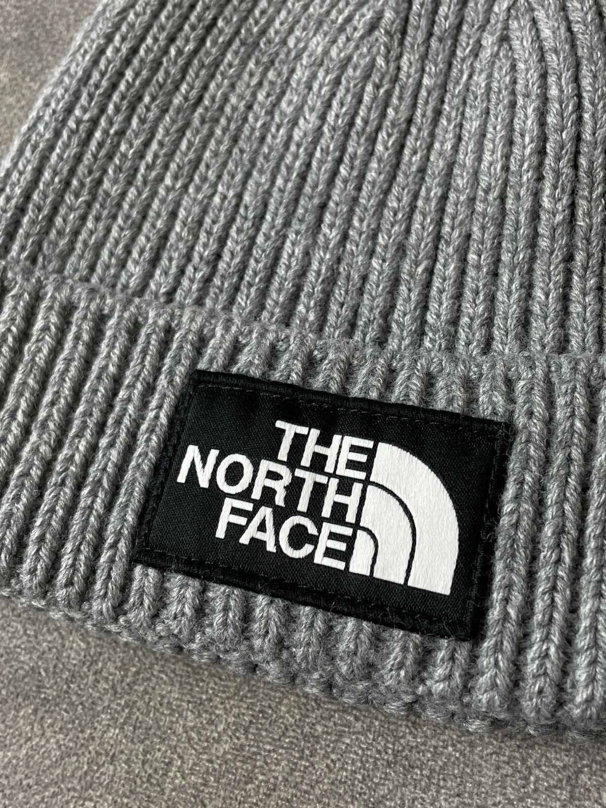 The North Face The North Face Box Logo Beanie Hat Made in Italy Size ONE SIZE - 3 Thumbnail