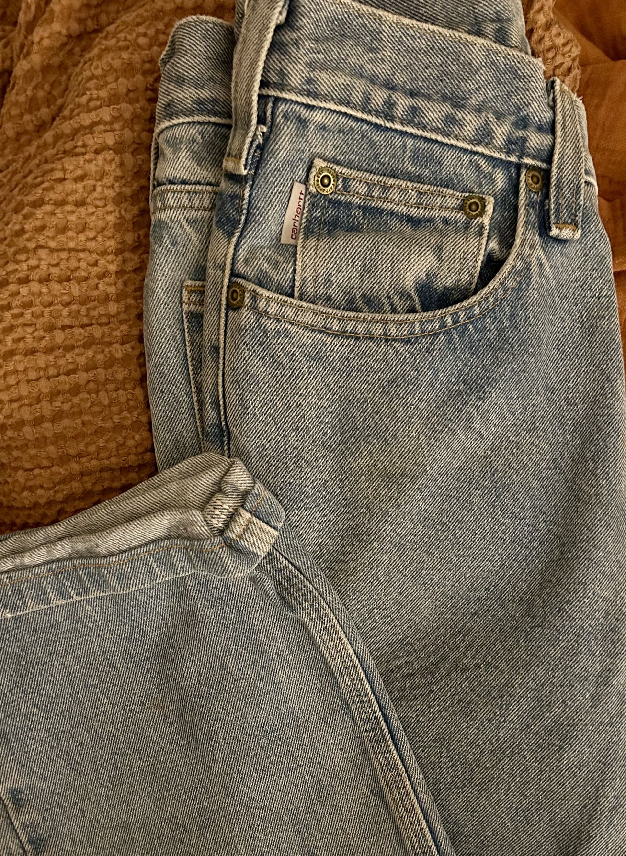 Carhartt VTG Carhartt Denim Straight Leg UNISEX Size US 30 / EU 46 - 3 Thumbnail