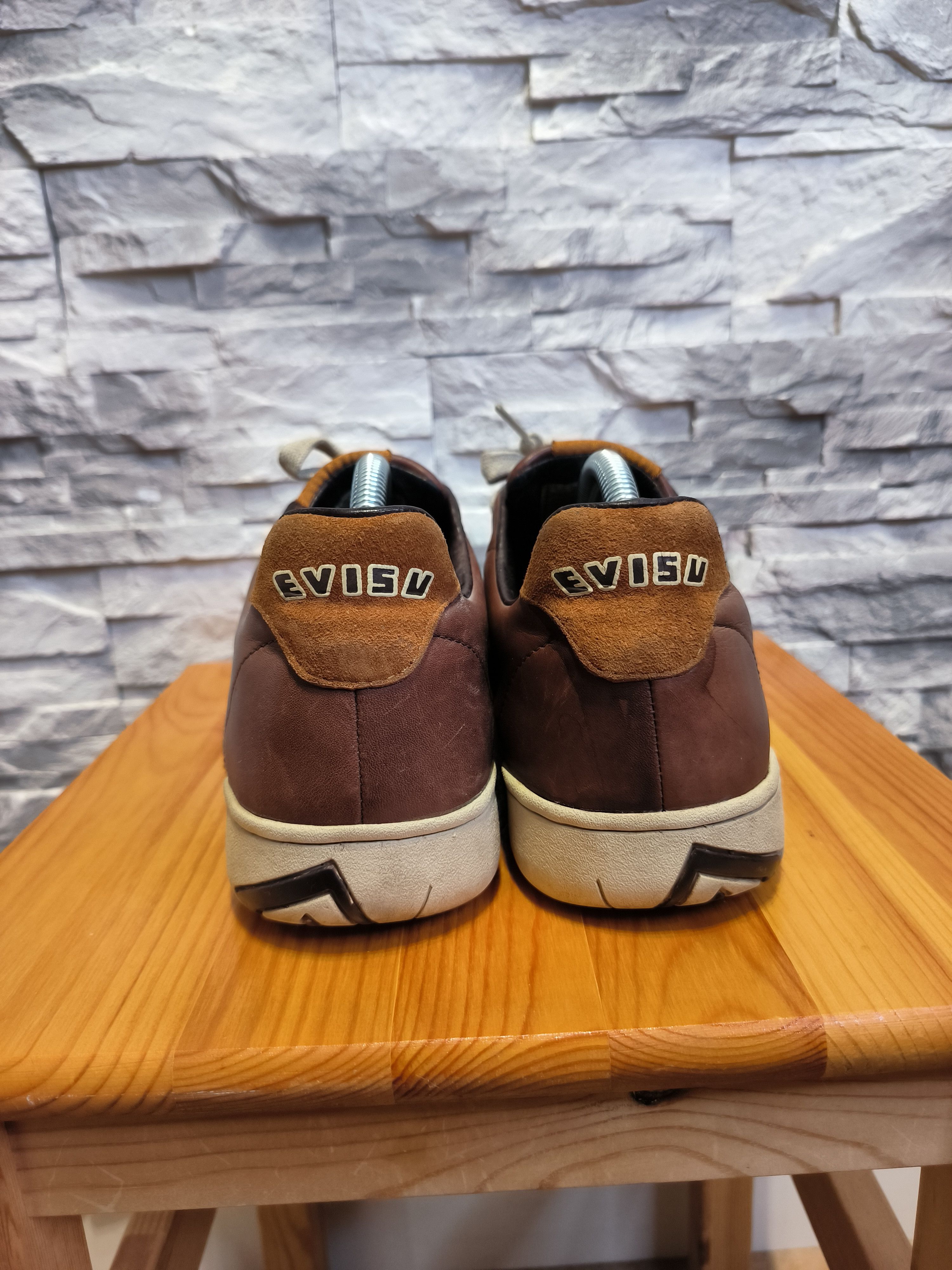 Vintage Evisu Leather Shoes Brown, image size:3000x4000