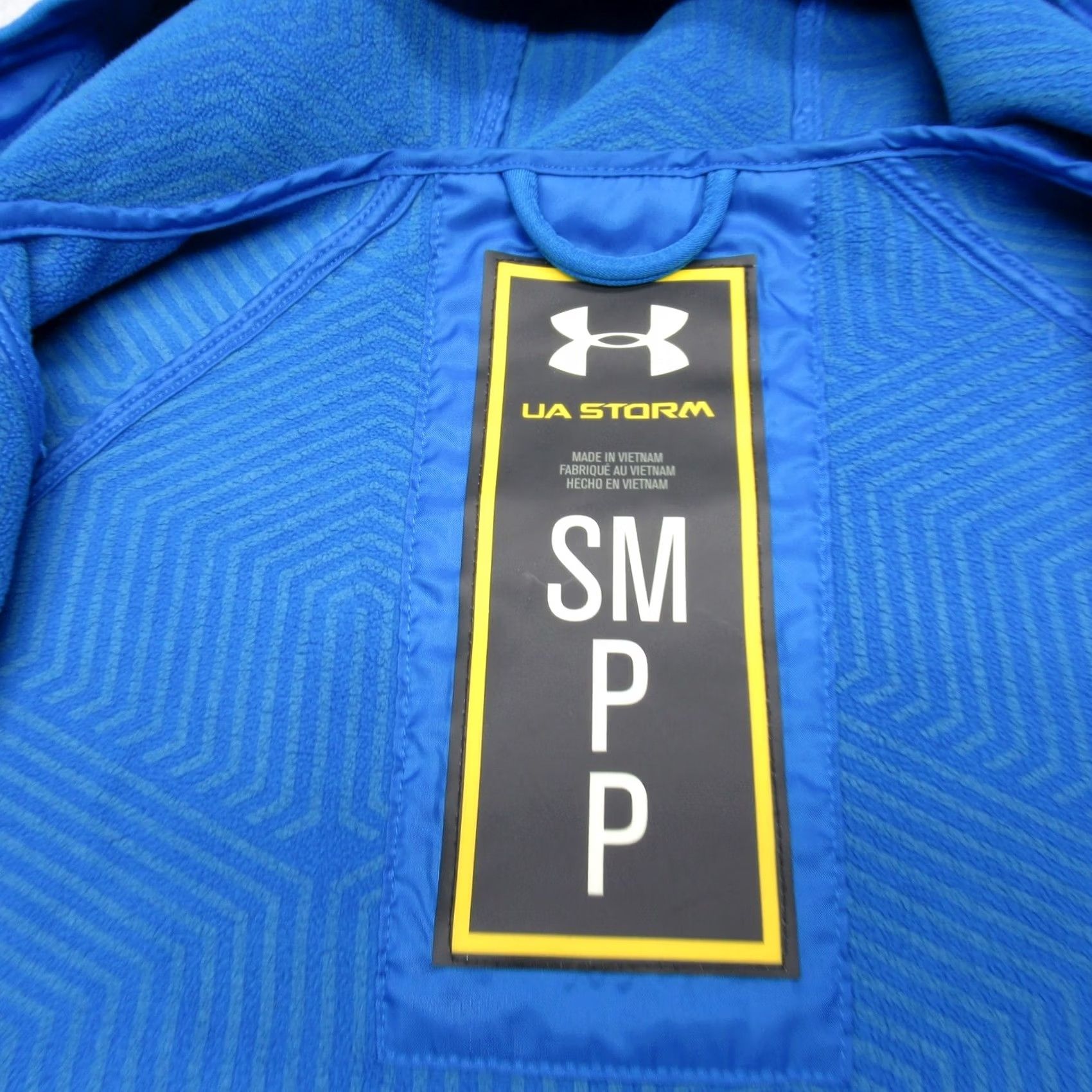 Under Armour Under Armour Storm Jacket Mens Small Blue Hooded Water Resistant Full Zip Size US S / EU 44-46 / 1 - 4 Thumbnail
