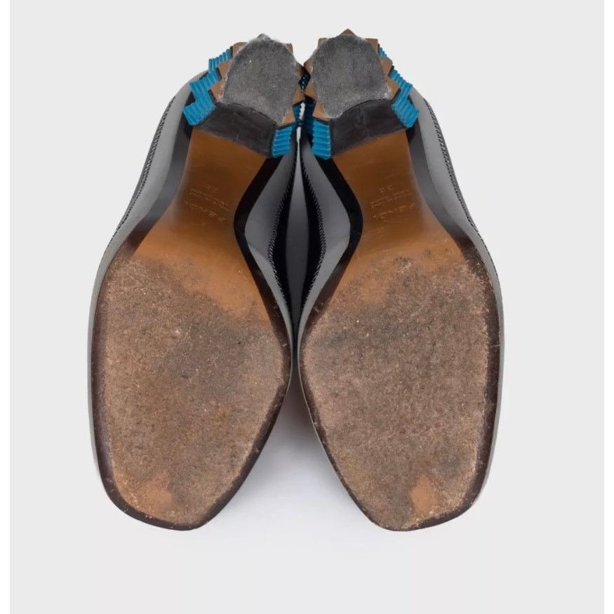 Fendi Fendi Multicolor Heeled Shoes with Removable Detail - Sz.38 Size US 8 / IT 38 - 5 Thumbnail