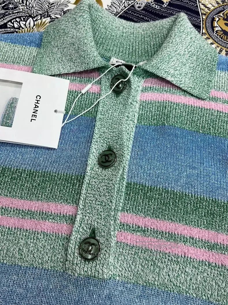 Chanel Chanel 23SS Colorblock Polo Dress. Size US XS / EU 42 / 0 - 3 Thumbnail