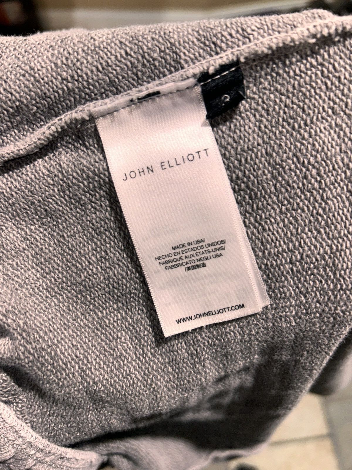 John Elliott Retail $300 John Elliott Grey Cotton Shorts Size US 32 / EU 48 - 6 Thumbnail