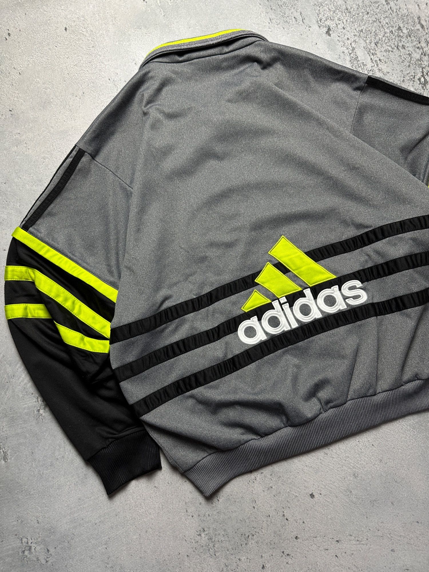 Adidas Rare Vintage Adidas Full-Zip Track Jacket USA 90s Hype y2k Size US L / EU 52-54 / 3 - 11 Thumbnail