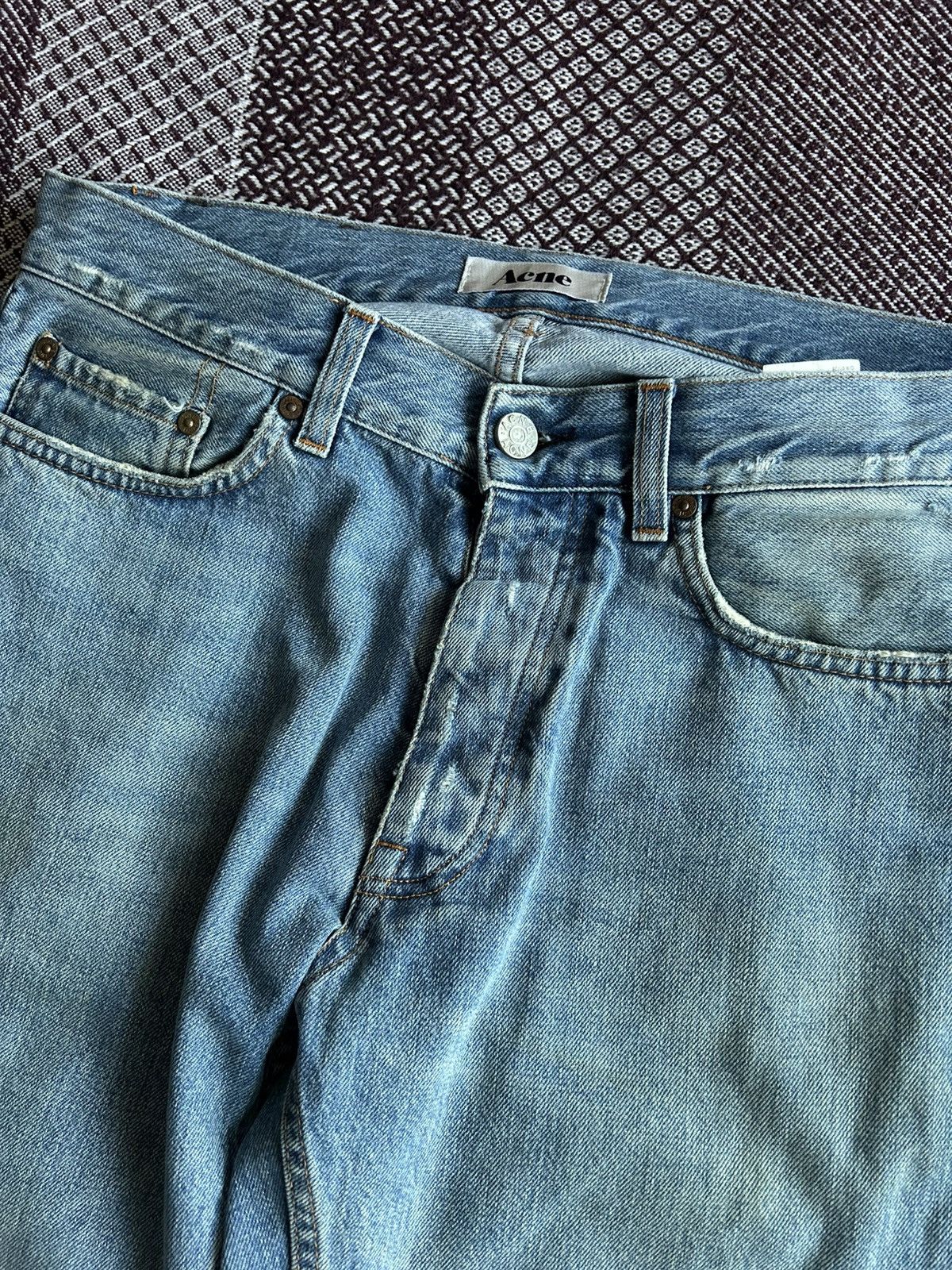 Acne Studios Vintage Acne Studios Roc Light Jeans Wash Jeans Solid Sz W32 Size US 32 / EU 48 - 11 Thumbnail