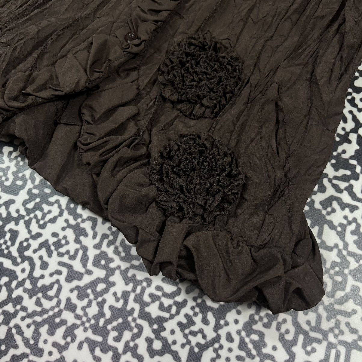 Japanese Brand Vintage Y2K L33 Ruffled Boho Japanese Style Blouses Shirt Size XL / US 12-14 / IT 48-50 - 8 Thumbnail