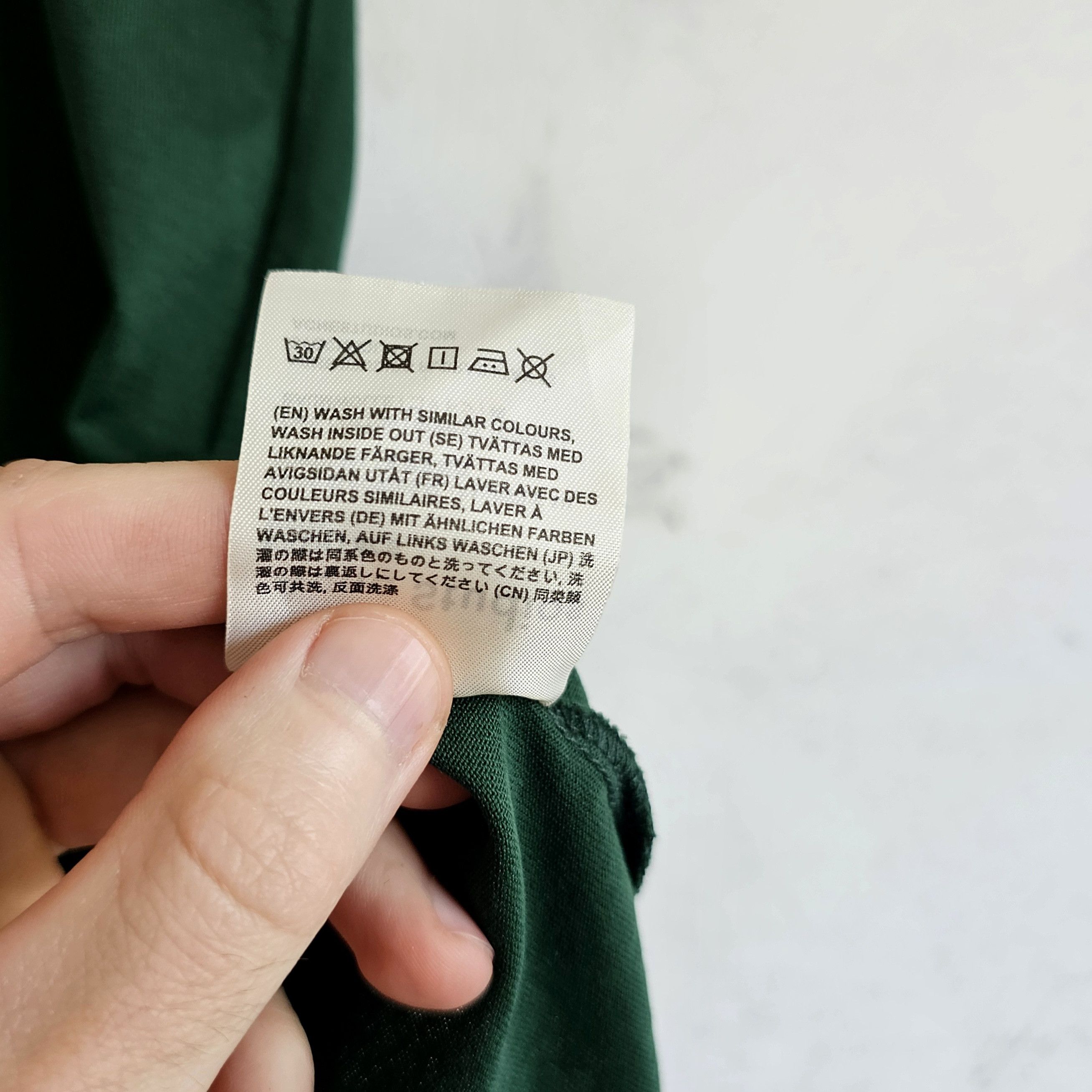 Acne Studios Acne Studios green t-shirt Size US M / EU 48-50 / 2 - 6 Thumbnail
