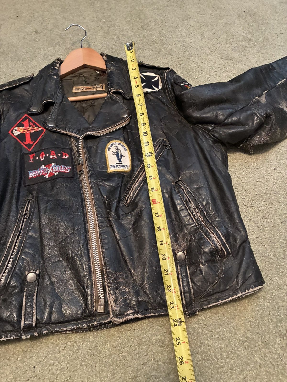 Harley Davidson Vintage 1960’s Harley Davidson patched leather jacket Size US M / EU 48-50 / 2 - 9 Thumbnail
