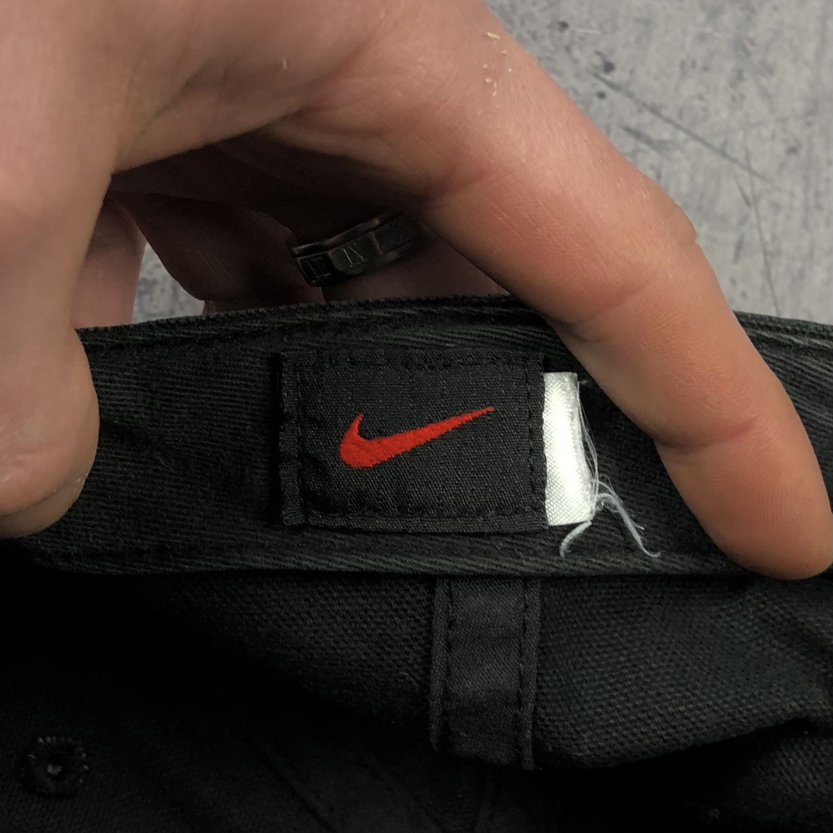 Nike Vintage Y2K Nike Double Swoosh Logo Cap gorpcore drill Size ONE SIZE - 9 Thumbnail