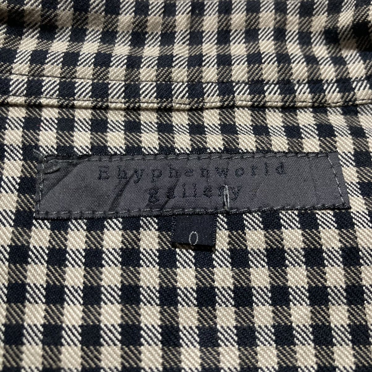20471120 2000s Ehypenworld Gallery Asymastrical Bikers Jacket Plaid Size US XS / EU 42 / 0 - 20 Thumbnail