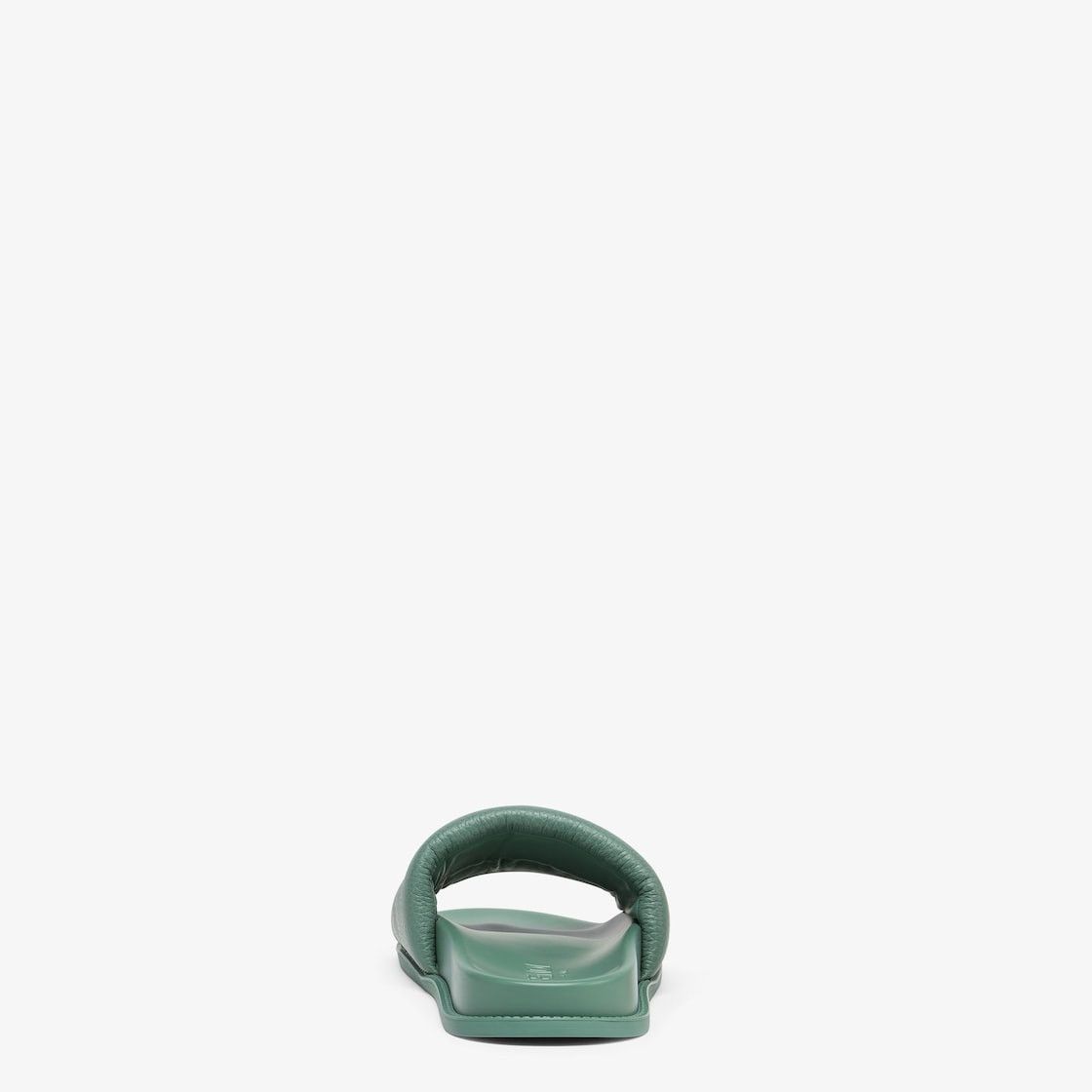 Fendi o1w1db10525 Roma Slides in Tuscan Green Size US 10 / EU 43 - 3 Thumbnail