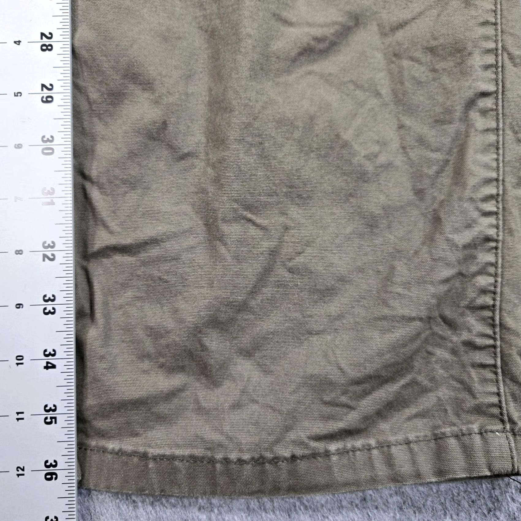 Levi's Levi's Mile High Cropped Wide-Leg Jeans Womens 27 Green High Rise Stretch Denim 5-Pocket Size 27" / US 4 / IT 40 - 4 Thumbnail