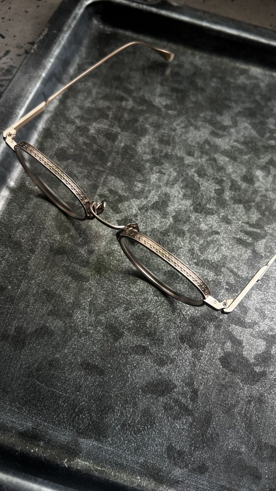 Chrome Hearts Chrome Hearts THICK GOLD PLATED GLASSES Size ONE SIZE - 5 Thumbnail