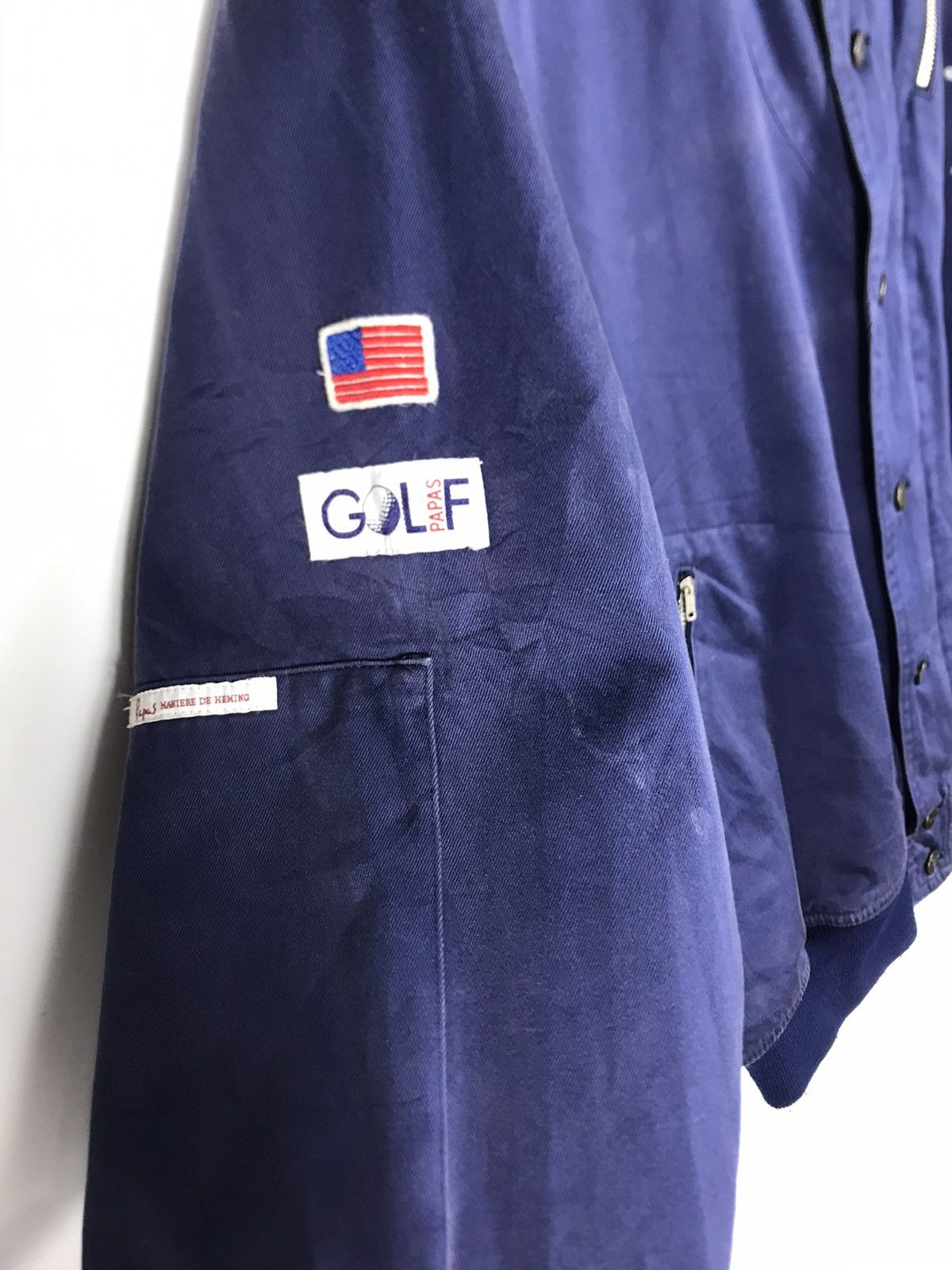 Vintage ⚡️Vintage Papas Golf Paris Bomber Jacket Size US M / EU 48-50 / 2 - 8 Thumbnail