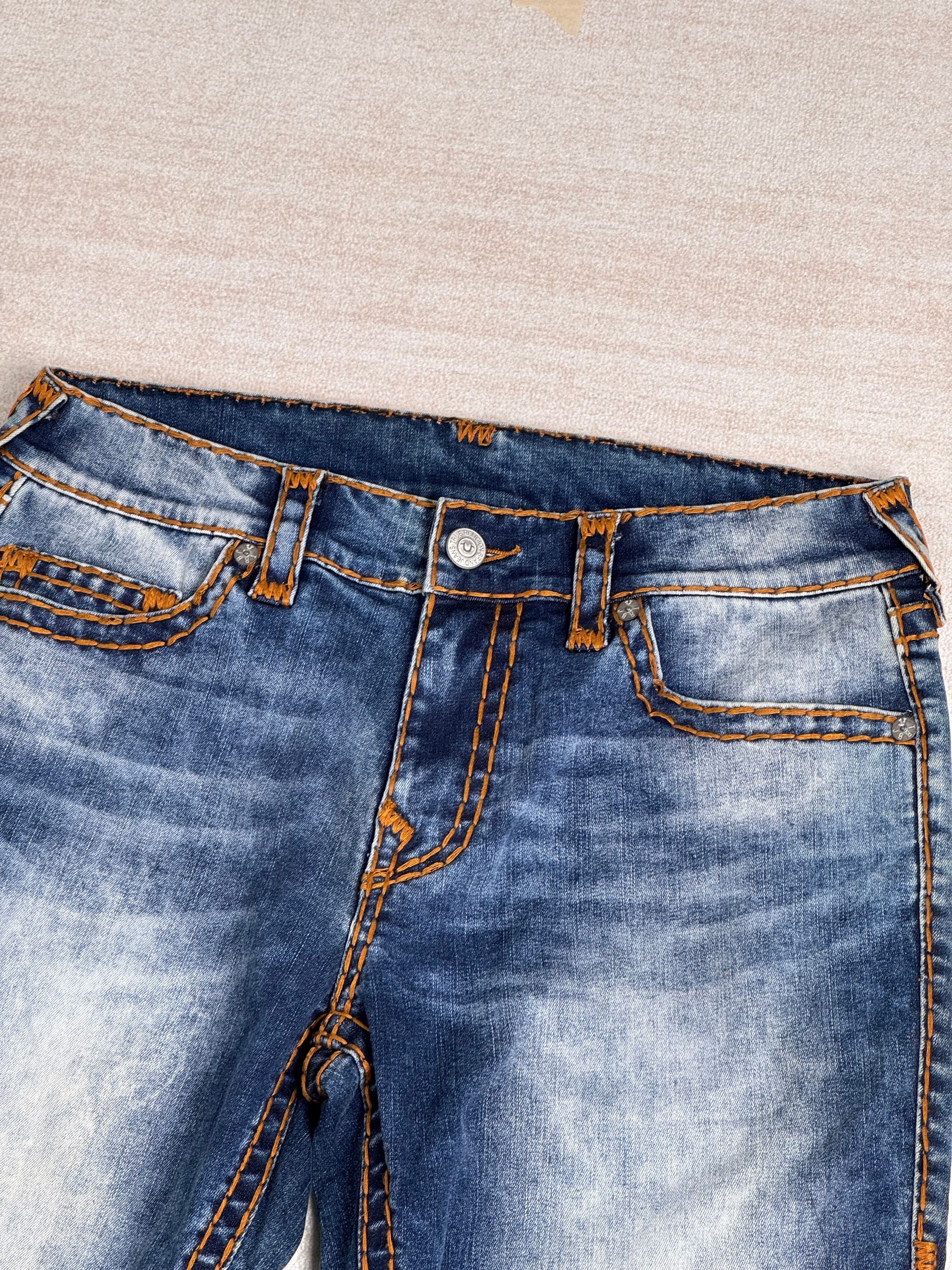 True Religion SAMPLE* True Religion Thick Stitch Jeans Size 32 Size US 32 / EU 48 - 7 Thumbnail